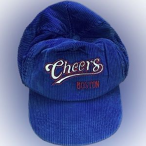 Vintage Cheers Boston Corduroy Snapback Hat